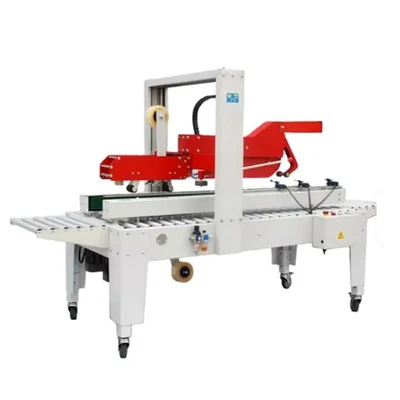 Fulcrum FP-5050Z Automatic 260W Carton Sealer with Flap Folder for Commercial Packaging Lines