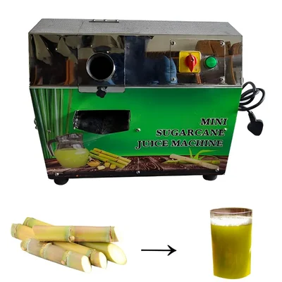 Automatic 0.5 HP with 3 Roller Electric SS Sugarcane Juice Machine