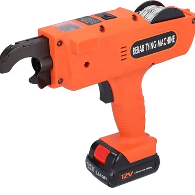 Automatic 12V Handheld Rebar Tying Machine Portable Wire Tier