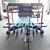 Shapar Agro Tractor Operated Automatic 11 Tyne 46 Inch Double Hopper Seed Cum Fertilizer Drill With 22 Pipes