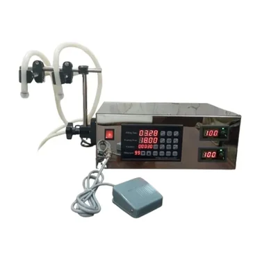 Heavy Duty LT130 Double Head 10 to 5000ml Liquid Filling Machine (with Free Accessories)