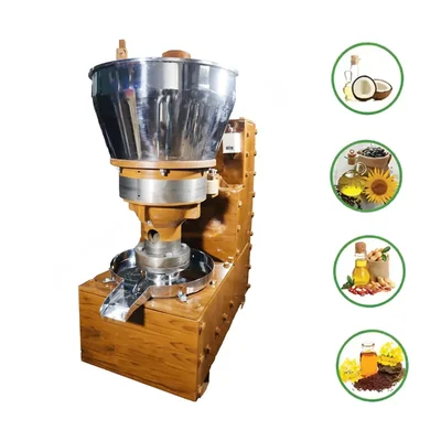 Automatic Wooden Cold Press Oil Machine, 2 HP Motor with 10 Kg/hr Production Capacity