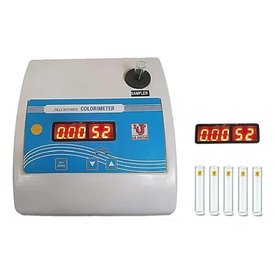 Auto Photo Colorimeter with 9 Tristimulus Absorption Filters Facility for Absorbance & Wavelength