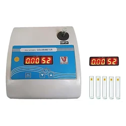 Auto Photo Colorimeter with 9 Tristimulus Absorption Filters Facility for Absorbance & Wavelength