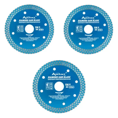 Xtra Power 4 inch (114 mm) Awant Elegance Diamond Saw Blade(Pack-3 pcs)