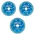 Xtra Power 4 inch (114 mm) Awant Elegance Diamond Saw Blade(Pack-3 pcs)