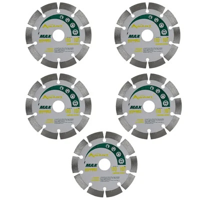Awant Max SEG Type 4 inch (110 mm) Diamond Saw Blade(Pack-5 pcs)