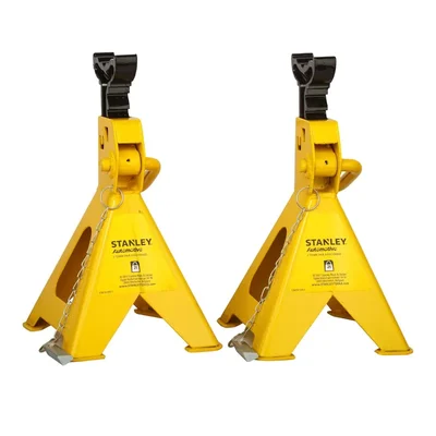 Stanley 2 Ton Axle Stands, 430 mm Maximum Lifting Height (model No- STMT81255-1)