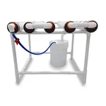 Pindfresh Hydroponics Ayozari - 45 NFT System (45 Plants), For Indoor & Outdoor Set-Up