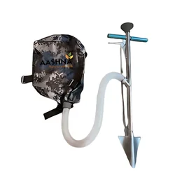 AASHNA 15L, Backpack Manual 14 Mouth Adjustable Fertilizer Spreader 