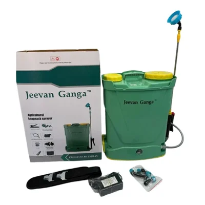 Jeevan Gold 16L Backpack Battery Sprayer with 12V 8Ah Battery for Garden & Agricultural Field