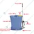 Heavy Duty 16 liter Backpack Battery Sprayer, Sanitizer Sprayer with 12 V 14 Ah Durable Battery