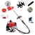 Heavy Duty Backpack 2 Stroke 52 CC 4 in 1 Mini Tiller| Multipurpose Brush Cutter With Round Tiller Attachment 