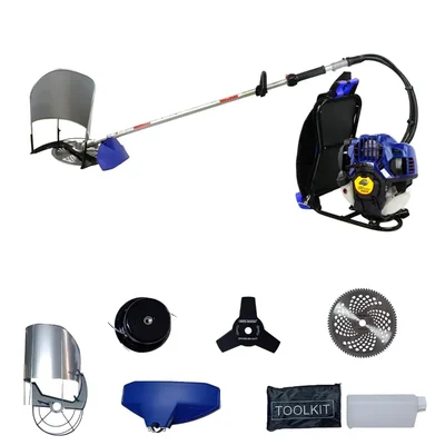 Aspee Backpack Crop Cutter CHB50/4S, With 4 Stroke 50 CC Engine Suitable for Agriculture and Gardening