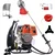 Heavy Duty Petrol Engine Backpack Brush Cutter | Crop Cutting Machine 4-Stroke 31 CC with Combo For Agriculture & Garden