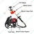 GT-Shakti GT-BG438, 35-cc 4-stroke Backpack Brush Cutter with Accessories | GX-35 Engine