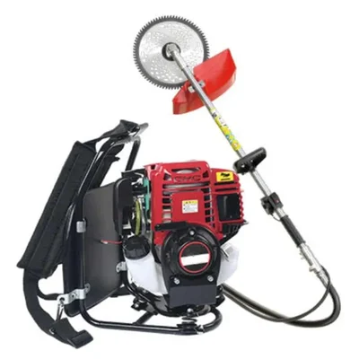 Agrobest AG4T-BP50, 4 Stroke 50 CC Back Pack Petrol Brush Cutter Machine for Agculture