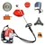 Greenleaf BP-GX-63, 3HP 63cc 2-Stroke Petrol Engine Backpack Brush Cutter for Gardening and Farming
