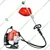 Greenleaf BP-GX-63, 3HP 63cc 2-Stroke Petrol Engine Backpack Brush Cutter for Gardening and Farming