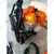 Backpack Brush Cutter with Round Tiller Attachment, 4-Stroke 31CC