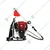 Heavy Duty GX-35 Backpack Brush Cutter 35 cc and 4 Stroke Engine with Flat Tiller Attachment