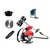 Heavy Duty GX-35 Backpack Brush Cutter 35 cc and 4 Stroke Engine with Flat Tiller Attachment