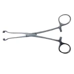 SS Babcock Forceps 8 Inch, High Precision, Non-Slip Grip, Medical Tool Ideal for Surgical, Veterinary and Laboratory Use