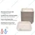 10000 Pcs, 6 Inch Premium Bagasse Square Tray for Food Serving and Takeaway