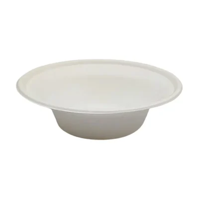 1000ml, Round Bagasse Disposable Packaging Bowl for Food Packaging and Takeaway(Pack-Pack of 50 Pcs)