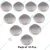 Pack of 10 SS Lid for Heavy Duty Pot Electric Bain Marie For Buffet Purpose