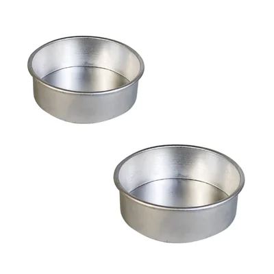Aluminum (Pack of 20) Baking Mould, 4 inch and 5 Inch Size for Bakery Use