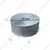 High Quality Aluminum ( Pack of 6 ) 10 inch Round Shape Cake Moulds with 600 gram Capacity (Each) for Bakeries
