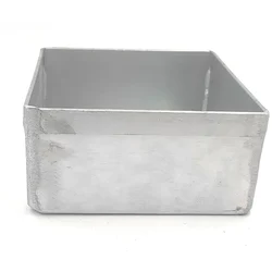 12 Inch Aluminium Square Cake Baking Mould/Pan Tray,2.25 Inch Deep