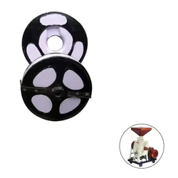 Black Emery Stone for 10 inch (250 mm) Vertical Type Flour Mill (One Pair)