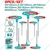 Total 8 Pcs T-handle ball point hex wrench set ( THHW80826 )