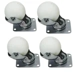 Prakash Pack Of 4 50 MM Ball Plate Caster Wheel