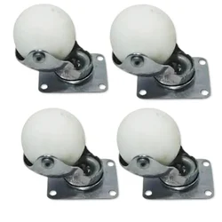 Prakash Pack Of 4 50 MM Ball Plate Caster Wheel