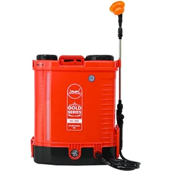 Balwaan BS-30G (Gold) 20 liter 12V/12A Double Motor Battery Sprayer | Suitable for Agriculture, Garden and Nursery