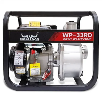 Balwaan WP-33RD 4-stroke 7 HP 212-cc 3 inch Diesel Water Pump | Ideal for Irrigation & Agricultural Use