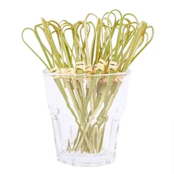 POCHEON® 6 inch Size (Large) Heart Shaped Bamboo Skewers(Pack-50 pcs)