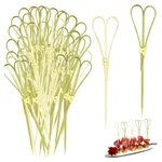 POCHEON® 3.6 inch Size (Small) Heart Shaped Bamboo Skewers