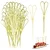 POCHEON® 3.6 inch Size (Small) Heart Shaped Bamboo Skewers(Pack-50 pcs)