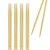 100 Pairs, 8 Inch Bamboo Reusable Chopsticks for Cuisine and Kitchen Essentials