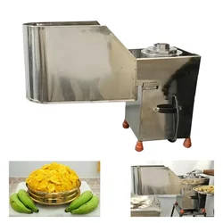 Heavy Duty 300 Kg/hr Stainless Steel Banana Slicer Machine With 1HP Motor