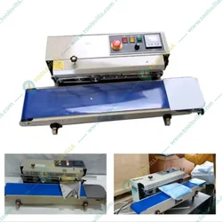 FR900 Horizontal Band Sealer Machine For Chips Packet/Pouch Sealing