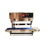 3 kg SS Vertical Type Continuous Band Sealer with Nitrogen Flush 500W
