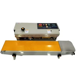 Horizontal SS Continuous Band Sealer Machine 12mm, 500W 