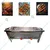Vinayak Machines Premium Quality SS 24 inch Gas Operated Barbeque Grill Machine with 8 Skewers
