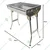 Stainless Steel 25 x 44 inch Charcoal Barbeque and Tandoor Grill