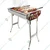 Stainless Steel 25 x 44 inch Charcoal Barbeque and Tandoor Grill